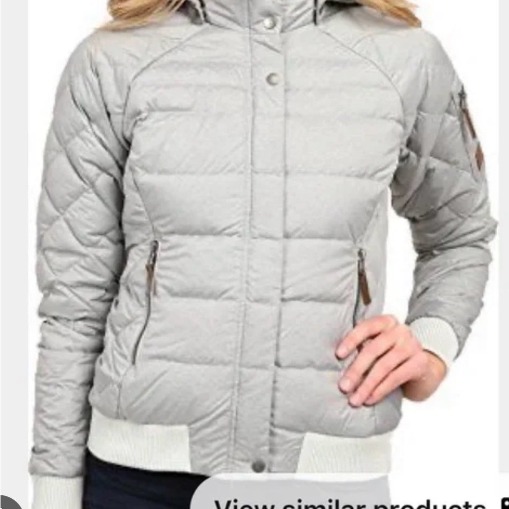 Outdoor Research Placid down jacket grey Gorpcore hiking Winter‎ hooded Coat REI